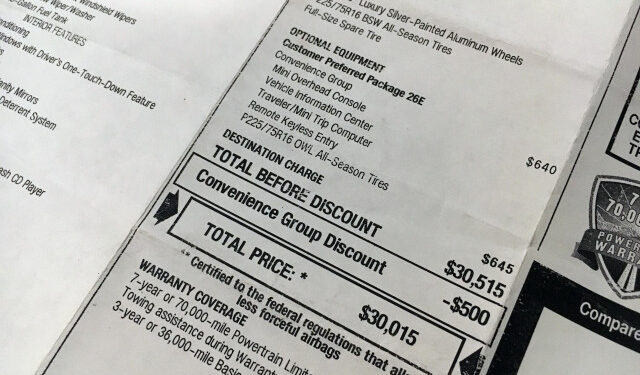 What’s a Monroney window sticker for, and what does it do?