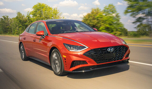 2020 Hyundai Sonata Hybrid is a 54-mpg green-tech highway machine
