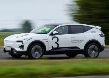 Polestar 3 breaks a world record for EV range