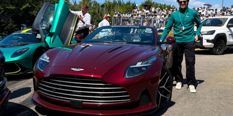 My first taste of Goodwood brought to you by Aston Martin