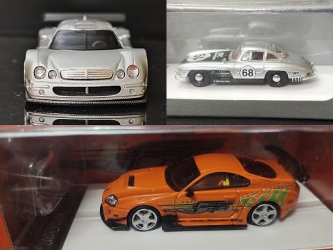 In pics: My Mercedes-Benz sports cars and Toyota Supra scale models