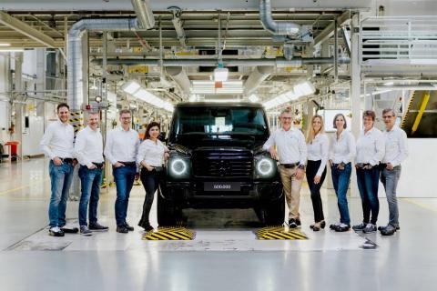 Mercedes-Benz rolls out 600,000th G-Class