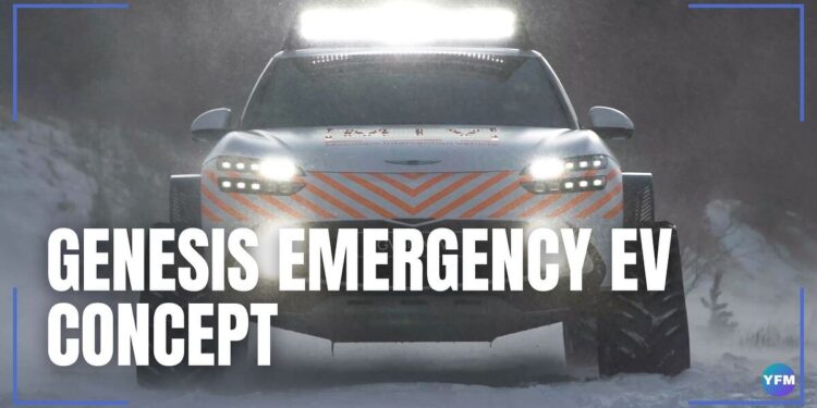 Genesis GV60 MIV Pushes Boundaries in Emergency Response