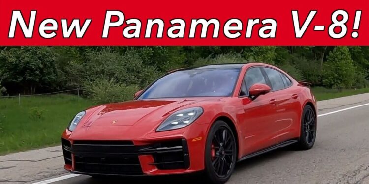 Drive Review of the 2025 Porsche Panamera GTS: Loads of V8 Power, No Electric Add-ons