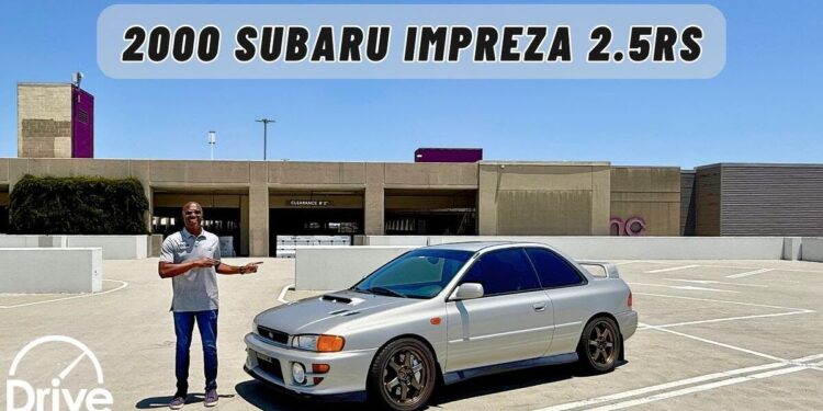 Crazy Subaru Impreza 2.5RS Engine & Transmission Swap