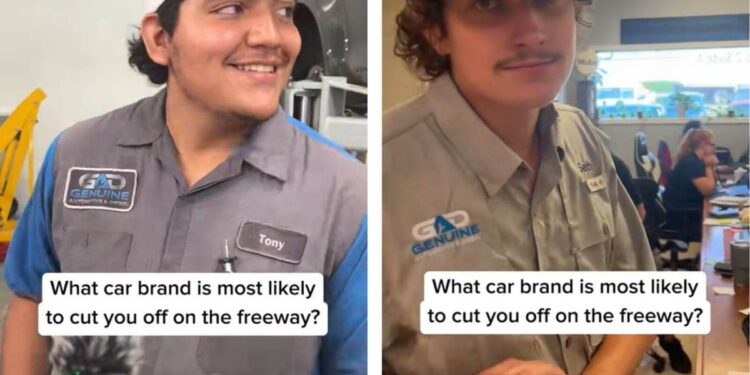 ‘You know them Nissan boys’ Mechanics say this is the car most likely to have a bad driver behind the wheel