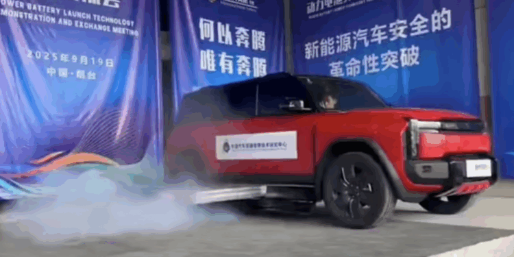 The new, unusual solution to EV fires: High-speed battery ejection