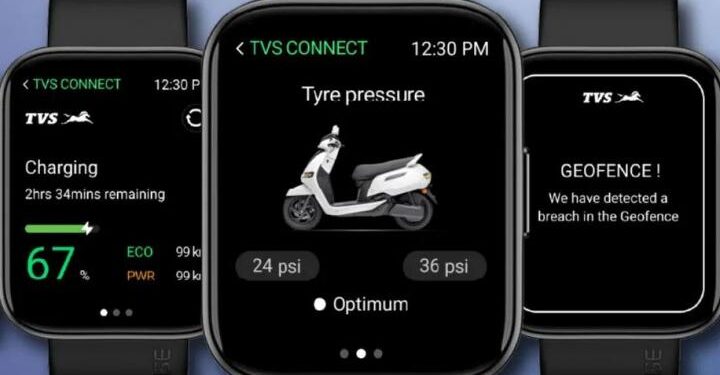 TVS launches Noise Smartwatch for iQube e-scooter priced at Rs 2,999