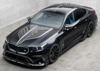 Sinister BMW M5 By Mansory Gets Triple Exhaust Tips