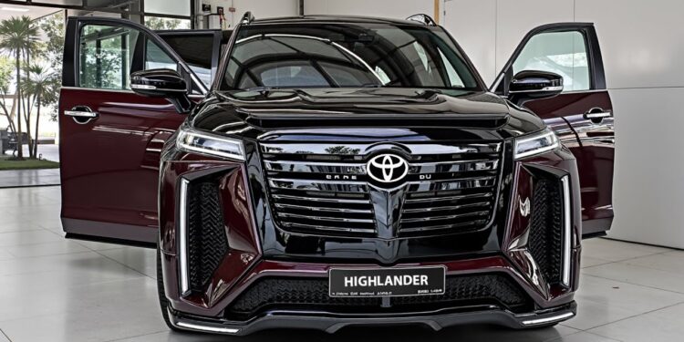 2026 Toyota Highlander – New Powertrains and More Cabin Room!