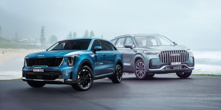 Jaecoo J8 Ridge AWD vs Kia Sorento Sport: Spec battle