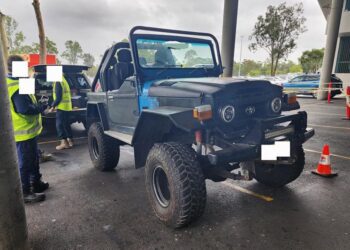 LandCruisers among vehicles caught up in blitz on illegally modified vehicles