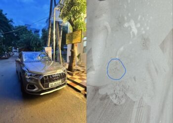 Recurring TPMS warning on my Audi Q3 due to a damaged alloy