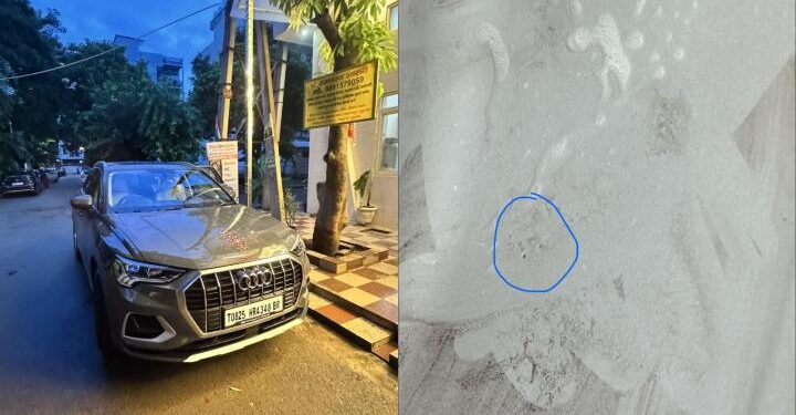 Recurring TPMS warning on my Audi Q3 due to a damaged alloy