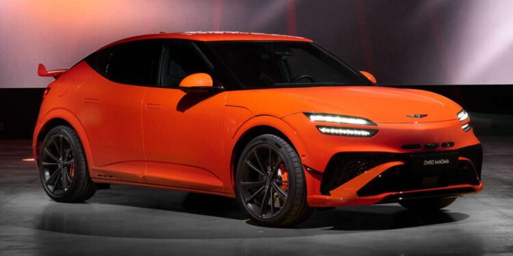 Genesis GV60 Magma – brand’s first production high-performance model; 650 hp/770 Nm, 0-200 km/h 10.9 s