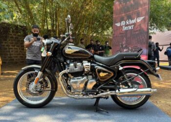 Royal Enfield Bullet 650 showcased at Motoverse 2025