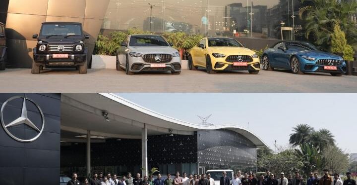 BHPian's day out at the Mercedes-Benz India plant; Also drove the SL 55